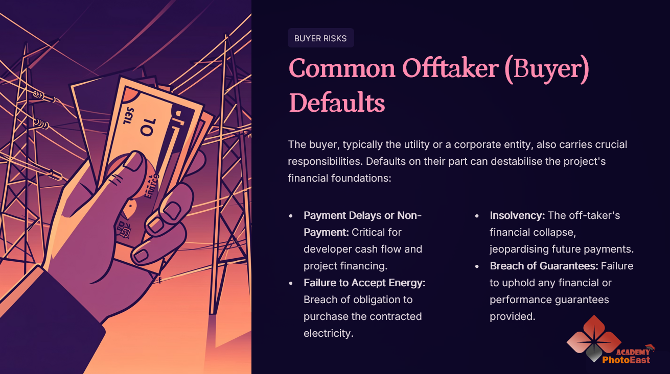 Events of Default & Termination in PPA Contracts